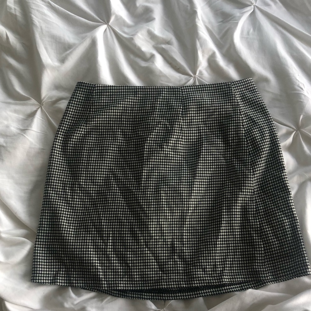 Checkered Mini Skirt